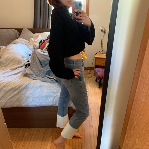 Nasty Gal black cropped sweater - Picture 2 of 4